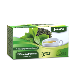 Jutavit Zöld Tea Citrommal Filteres 25db 50g