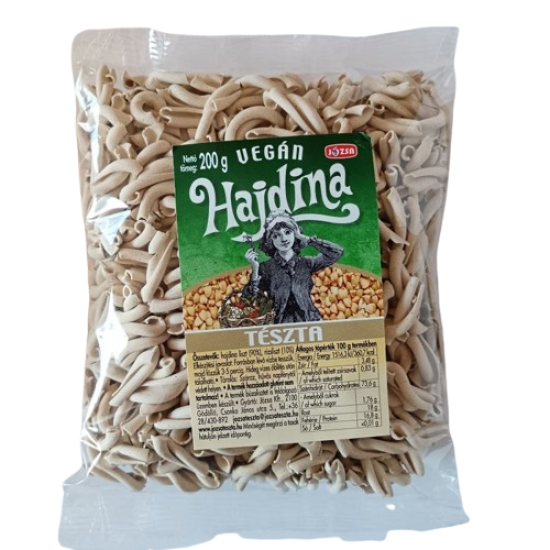 Józsa Vegán Hajdina Száraztészta Copfocska 200g