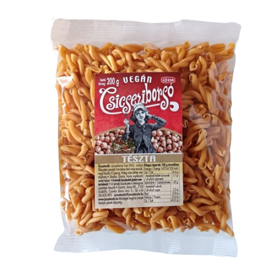 Józsa Vegán Csicseriborsó Száraztészta Copfocska 200g