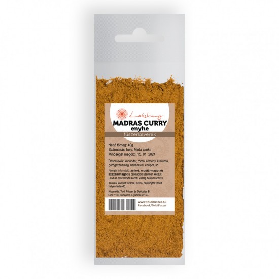Lakshmy Madras Curry Enyhe Fűszerkeverék 40g /Toldi/