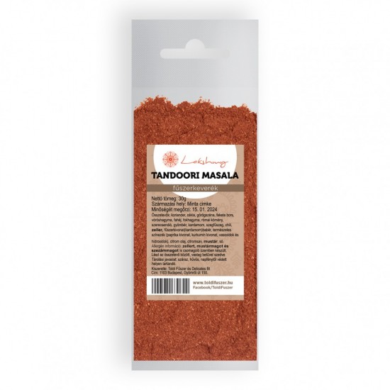 Lakshmí Tandoori Masala Fűszerkeverék 30g /Toldi/