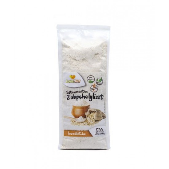 Love Diet Gluténmentes Zabpehelyliszt 500 G