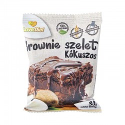 Love Diet Gluténmentes Laktózmentes Brownie Szelet Kókuszos 30g