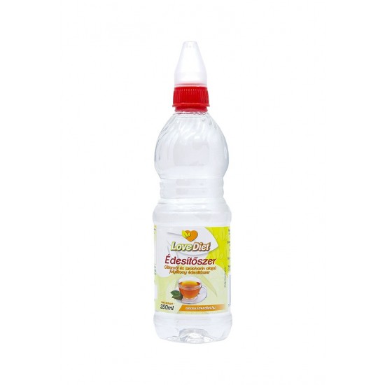 Love Diet Édesítőszer Folyékony Ciklamát És Szacharin Alapú 250 ml