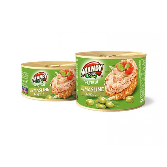 Mandy Növényi Olivás Pástétom 200g