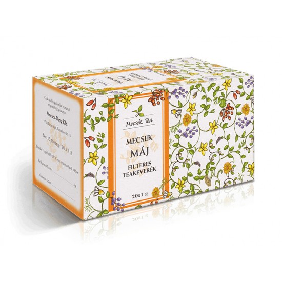 Mecsek Tea Máj Teakeverék Filteres 20x1g
