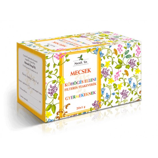 Mecsek Teakeverék Köhögés Ellent Tea Gyermekeknek Filteres 20x1g