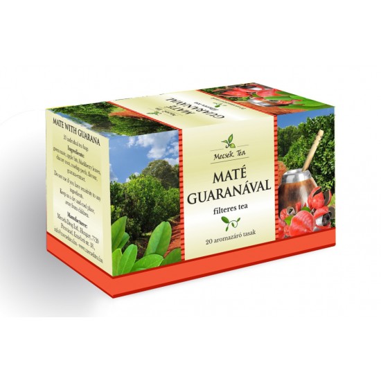 Mecsek Tea Maté Guaranával Filteres 20db