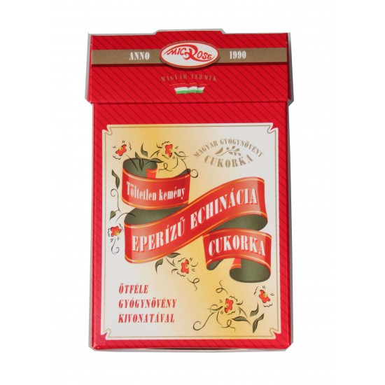 Microse Cukorka Kasvirág Epres 75g