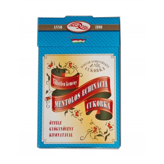 Microse Cukorka Kasvirág Mentolos 75g