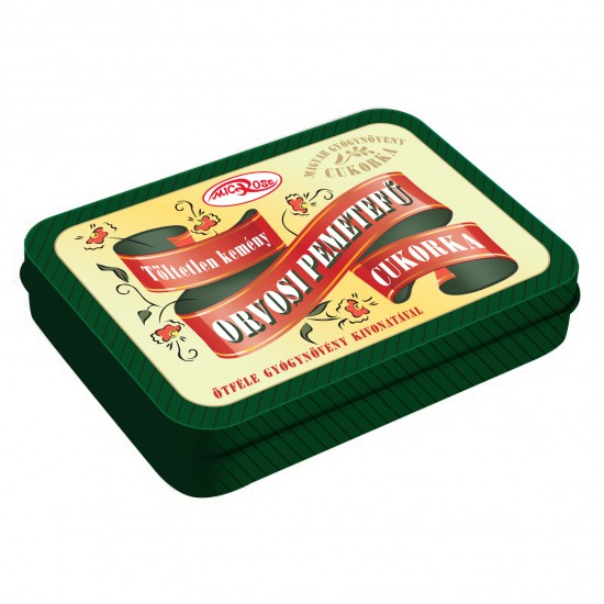 Microse Orvosi Pemetefű Töltetlen Kemény Cukorka Díszdobozos 90g