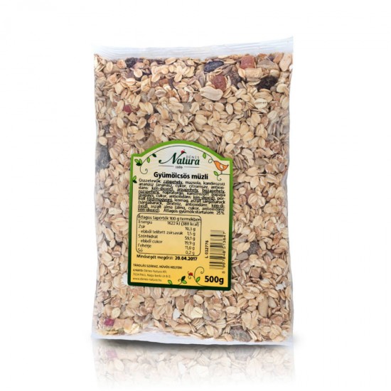 Natura Gyümölcsös Müzli 500g