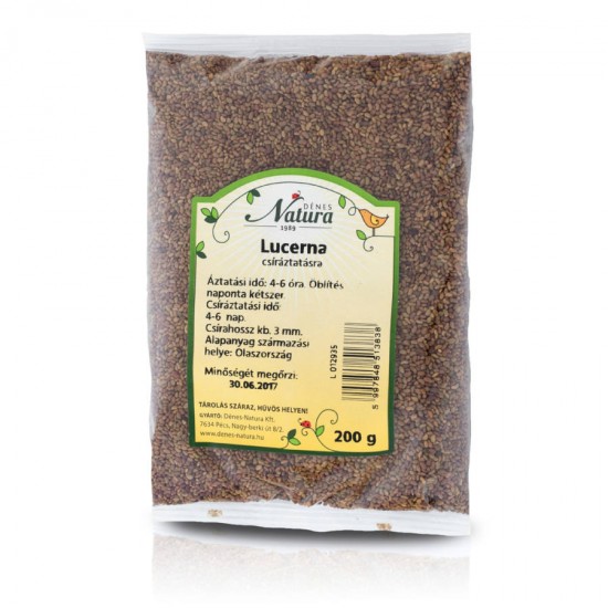 Natura Lucerna Csíráztatásra 200g