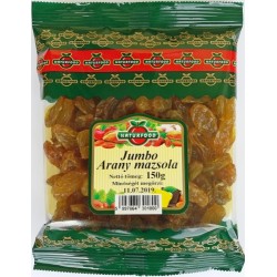 Naturfood Arany Csemege Mazsola Jumbo 200g