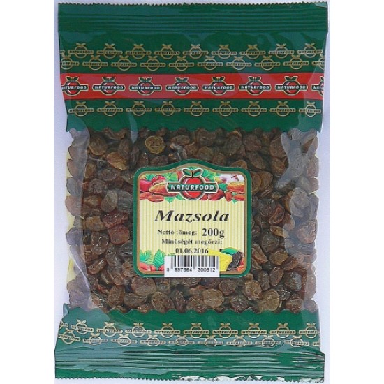 Naturfood Mazsola Kisszemű 200g