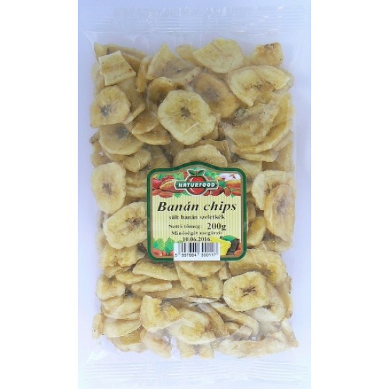 Naturfood Banán Chips 200g