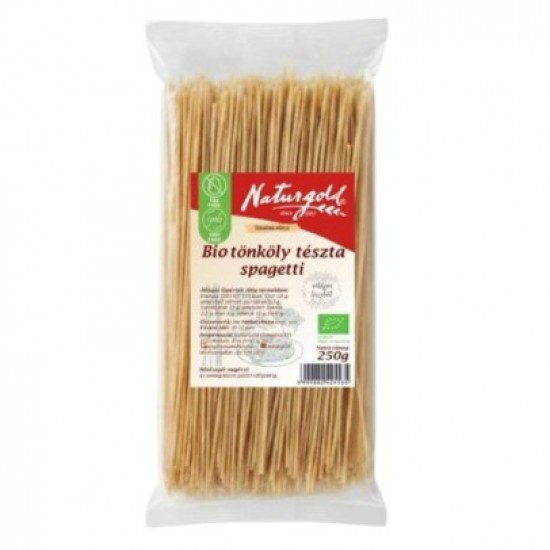 Naturgold Bio Tönköly Fehér Tészta Spagetti 250g