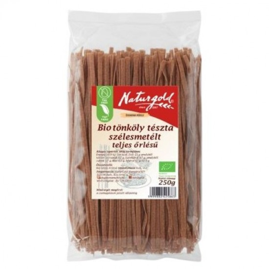 Naturgold Bio Tönköly Teljes Kiőrlésű Tészta Szélesmetélt 250g 