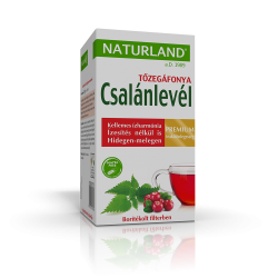 Naturland Tea Tőzegáfonya Csalánlevél filteres20db 24g