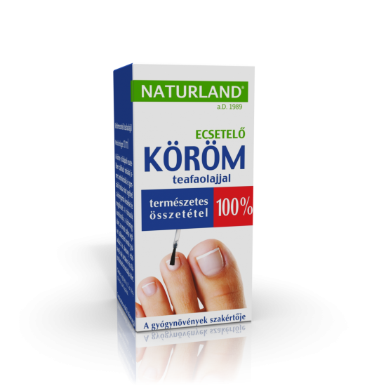 Naturland Körömgomba Ecsetelő Teafaolajjal 100% 10ml