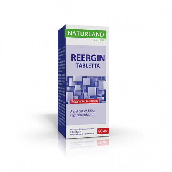Naturlamd Reergin Tabletta Szellemi És Fizikai Regenerálódáshoz 60db