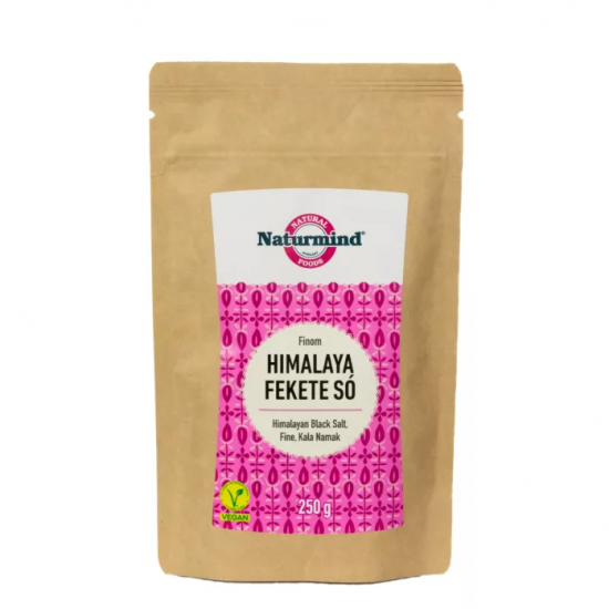 Naturmind Fekete Só, Finom 250g