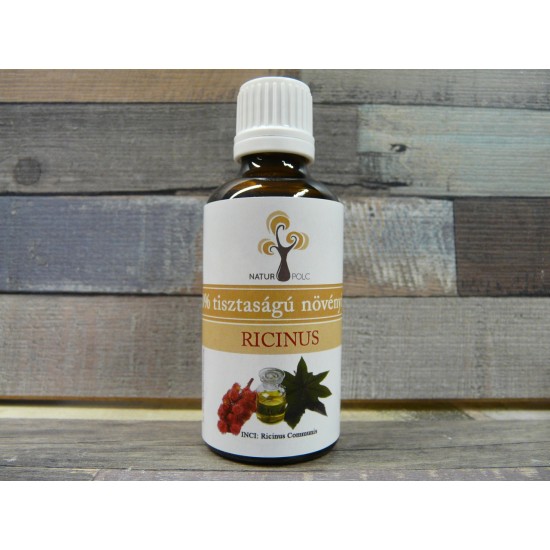 Naturpolc Ricinus olaj 100% Tisztaságú Gyógyszerkönyvi Minőség 50ml