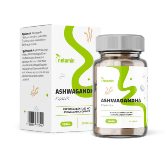Netamin Ashwagandha 250mg Kapszula 60db