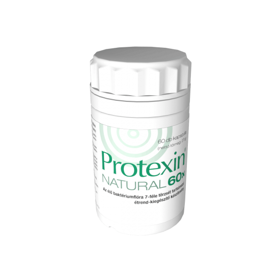 Protexin Natural Kemény Kapszula (7 féle élő baktériumflóra) 60db