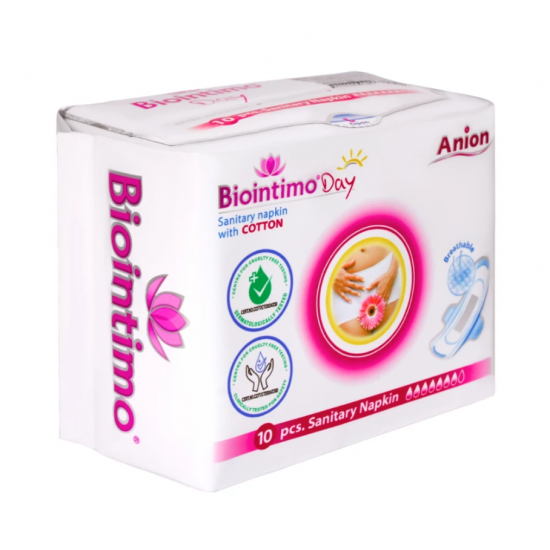 Biointimo Day Anion Parfümmentes Intimbetét 10db