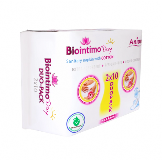 Biointimo Day Anion Parfümmentes Intimbetét 2x10db