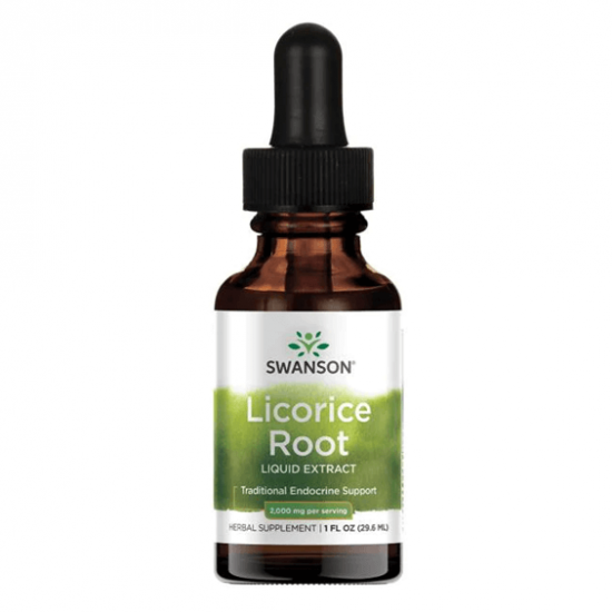 Swanson Licorice Root (Édesgyökér) Kivonat 30ml