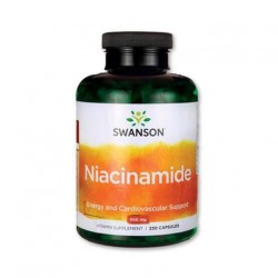 Swanson Niacinamid 500mg Kapszula 250db