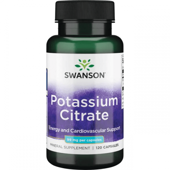 Swanson Kálium- Citrát Kapszula 99 mg 120db