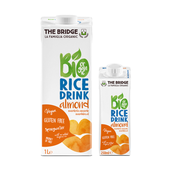 The Bridge Bio Glutén- és Cukormentes Rizsital Mandulával 250ml