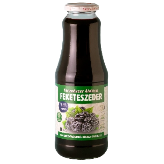 Természet Áldása 100% Feketeszeder Gyümölcslé 1000ml