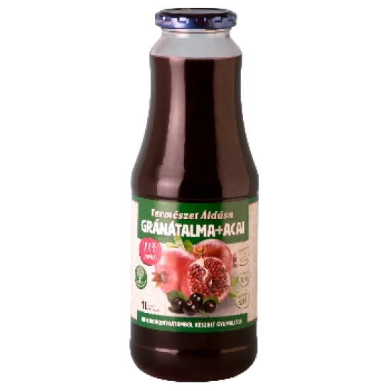 Természet Áldása 100% Gránátalmalé + Acai 1L