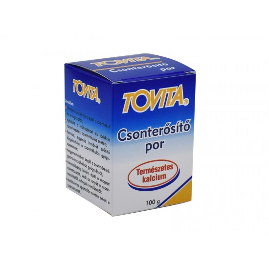Tovita Tojáshéj Természetes Kálcium ( Ca ) Csonterősítő Por 100g