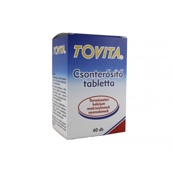 Tovita Tojáshéj Természetes Kálcium ( Ca ) Csonterősítő Tabletta 60db