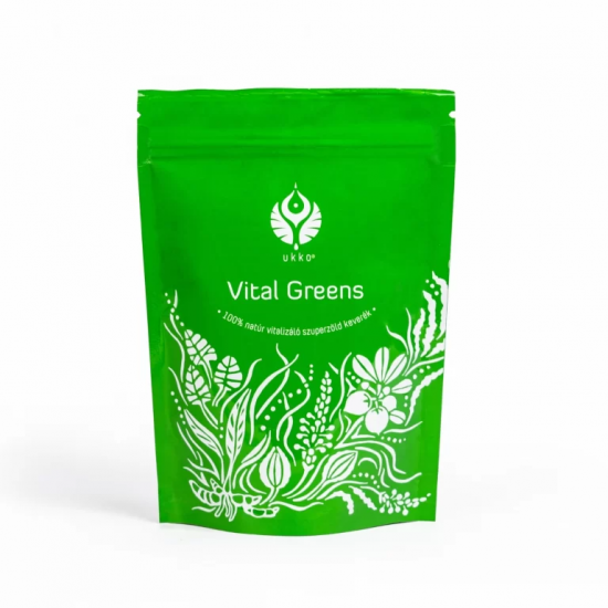 Ukko Vital Green 100% Natúr Vitalizáló Szuperzöld Keverék 120g