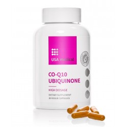 Usa Medical CO-Q10 Ubiquinone 100mg Vegán Kapszula 60db Usa Medical CO-Q10 Ubiquinone 100mg Vegán Kapszula 60db