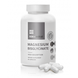 Usa Medical Magnesium Bisglycinate Magnézium- Biszglicinát Kapszula 60db Usa Medical Magnesium Bisglycinate Magnézium- Biszglicinát Kapszula 60db