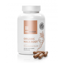 Usa Medical Organic Maca Root Piros, Fekete, Sárga Maca Tartalmú Kapszula 60db Usa Medical Organic Maca Root Piros, Fekete, Sárga Maca Tartalmú Kapszula 60db