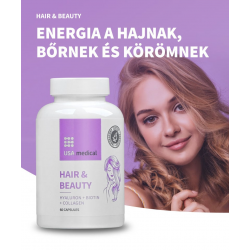Usa Medical Hair & Beauty Hyaluron + Biotin + Kollagén Kapszula 60db
