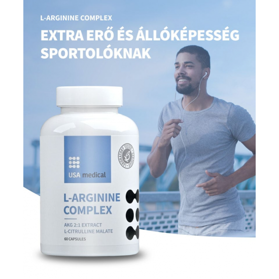Usa Medical L-Arginine Complex Kapszula 60db