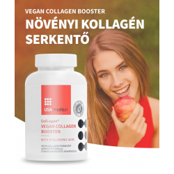Usa Medical Vegán Kollagén- Serkentő Hyaluronsavval Kapszula 90db
