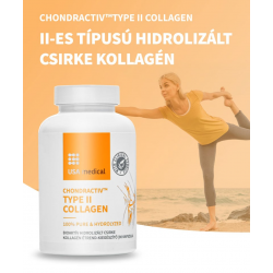 Usa Medical Chondractiv Hidrolizált Csirke Kollagén Kapszula 90db