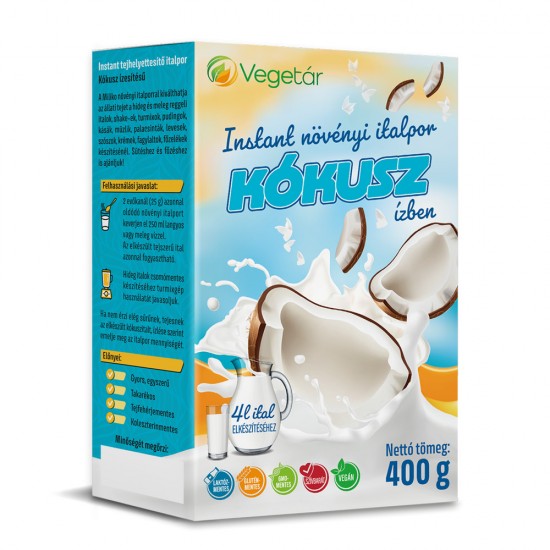 Vegetár Kókusz Italpor 400g