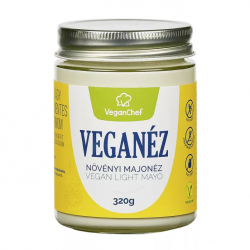 VeganChef Veganéz Növényi Vegán Majonéz Szójamentes Üvegben 320g