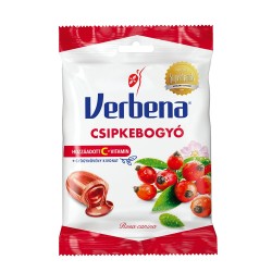 Verbena Töltött Keménycukorka Csipkebogyó Kinovattal C-vitaminnal 60g